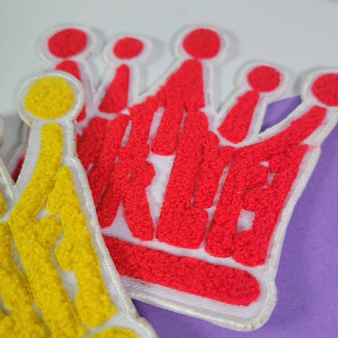 Letters Chenille Patches