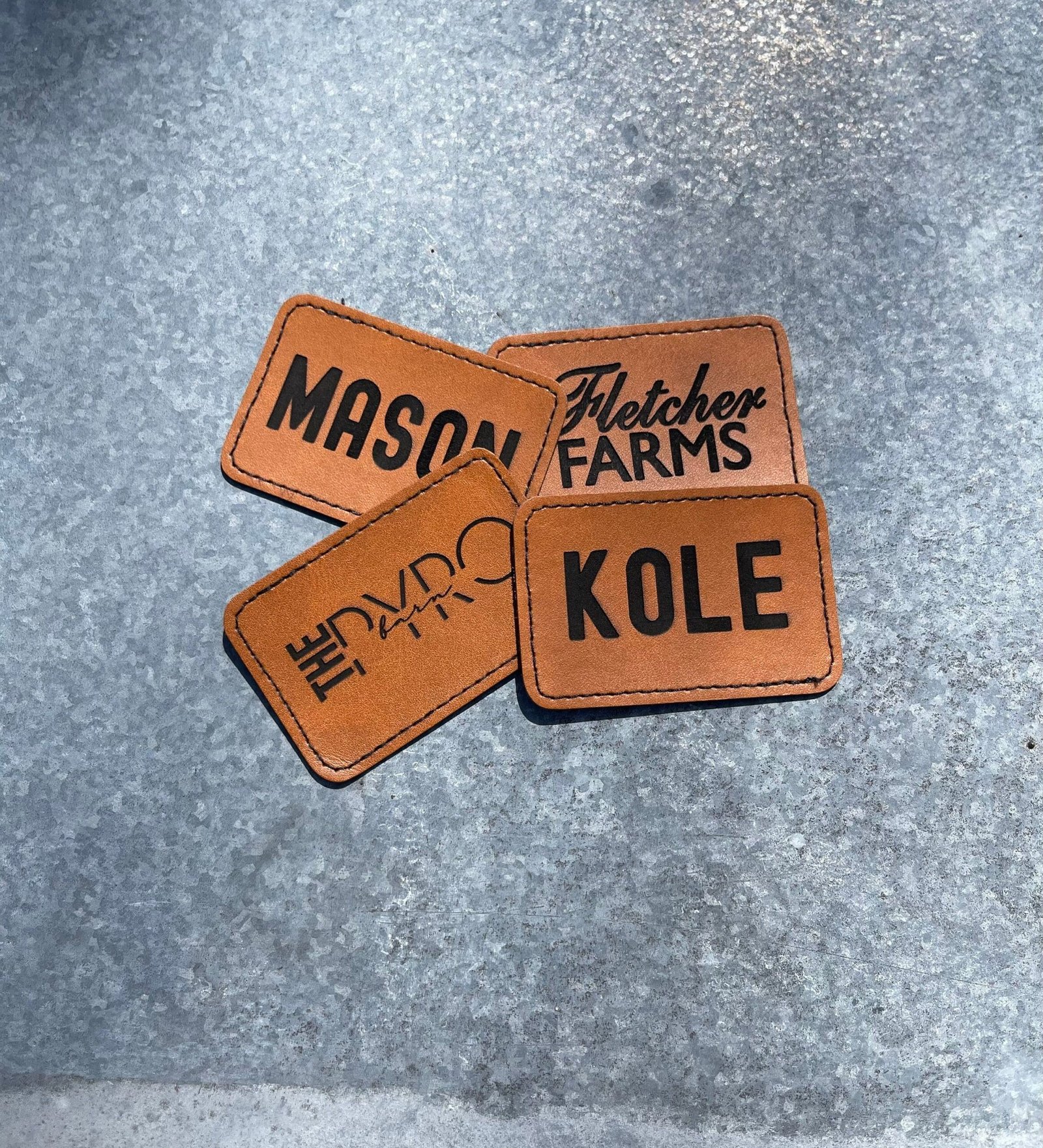 Dont Tread On Me Leather Patch