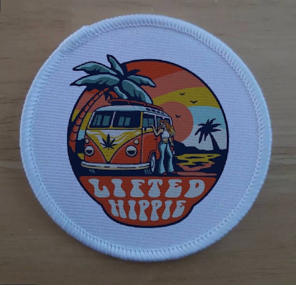 Lifted Hippie sublimation patch