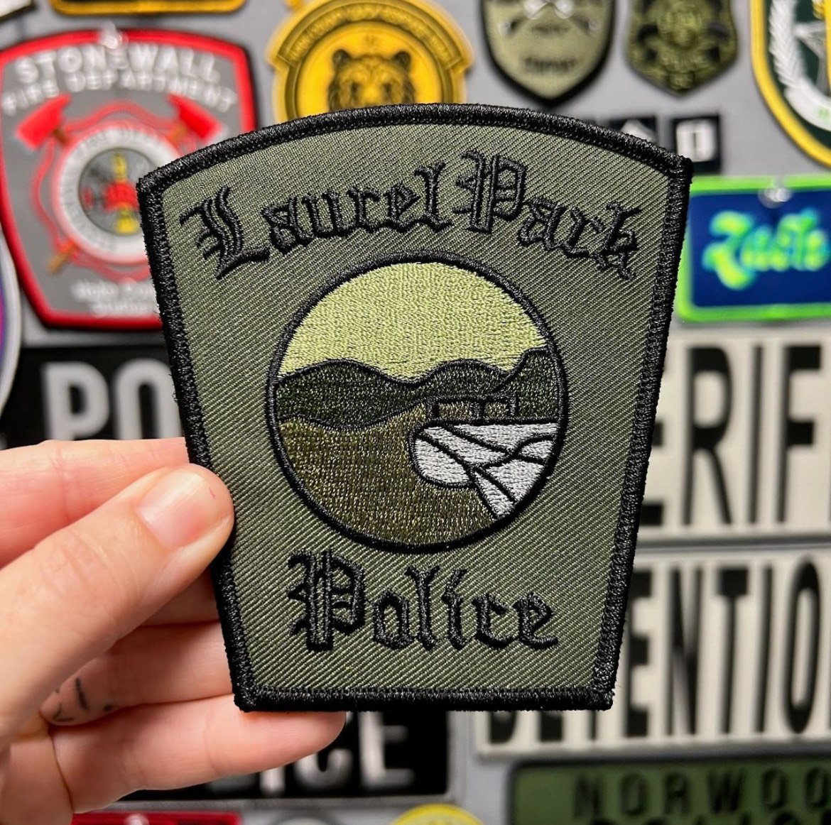 Sheriff Embroidered Patch