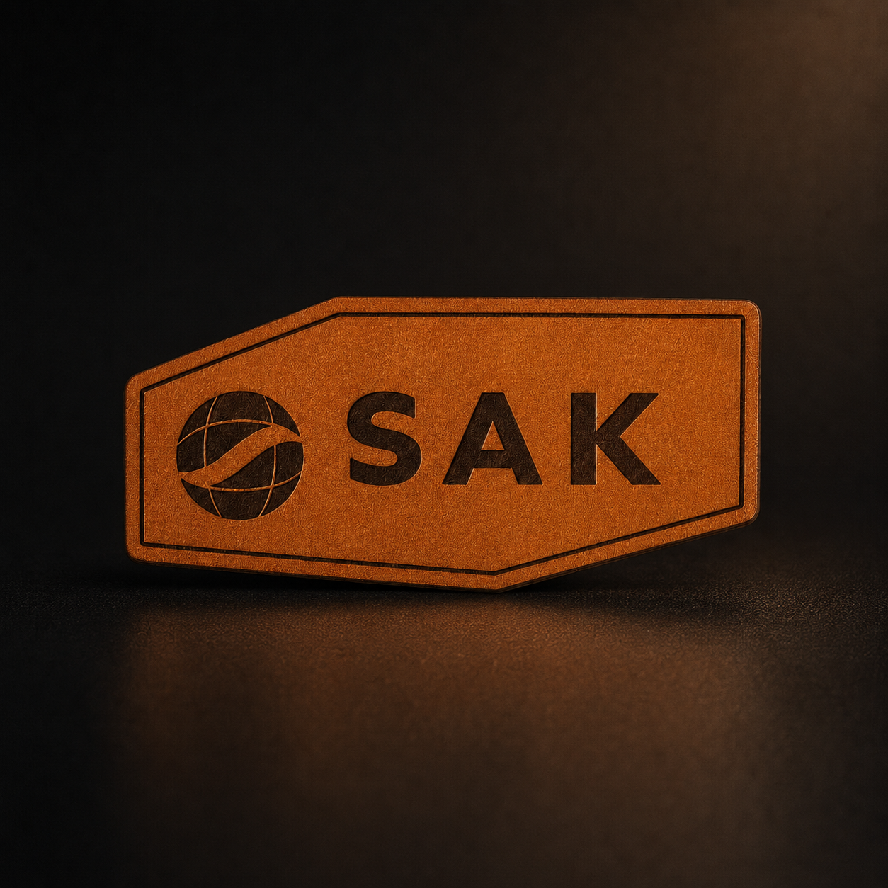 Rustic outerwear emblem leather custom patches