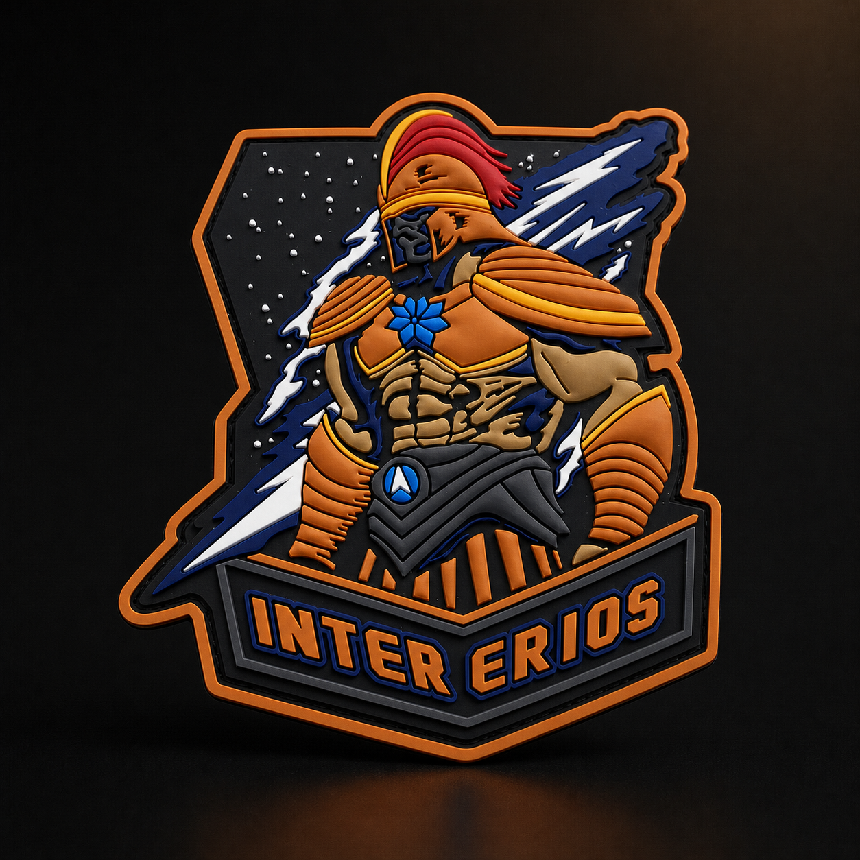 Molded military grade PVC premium custom patches