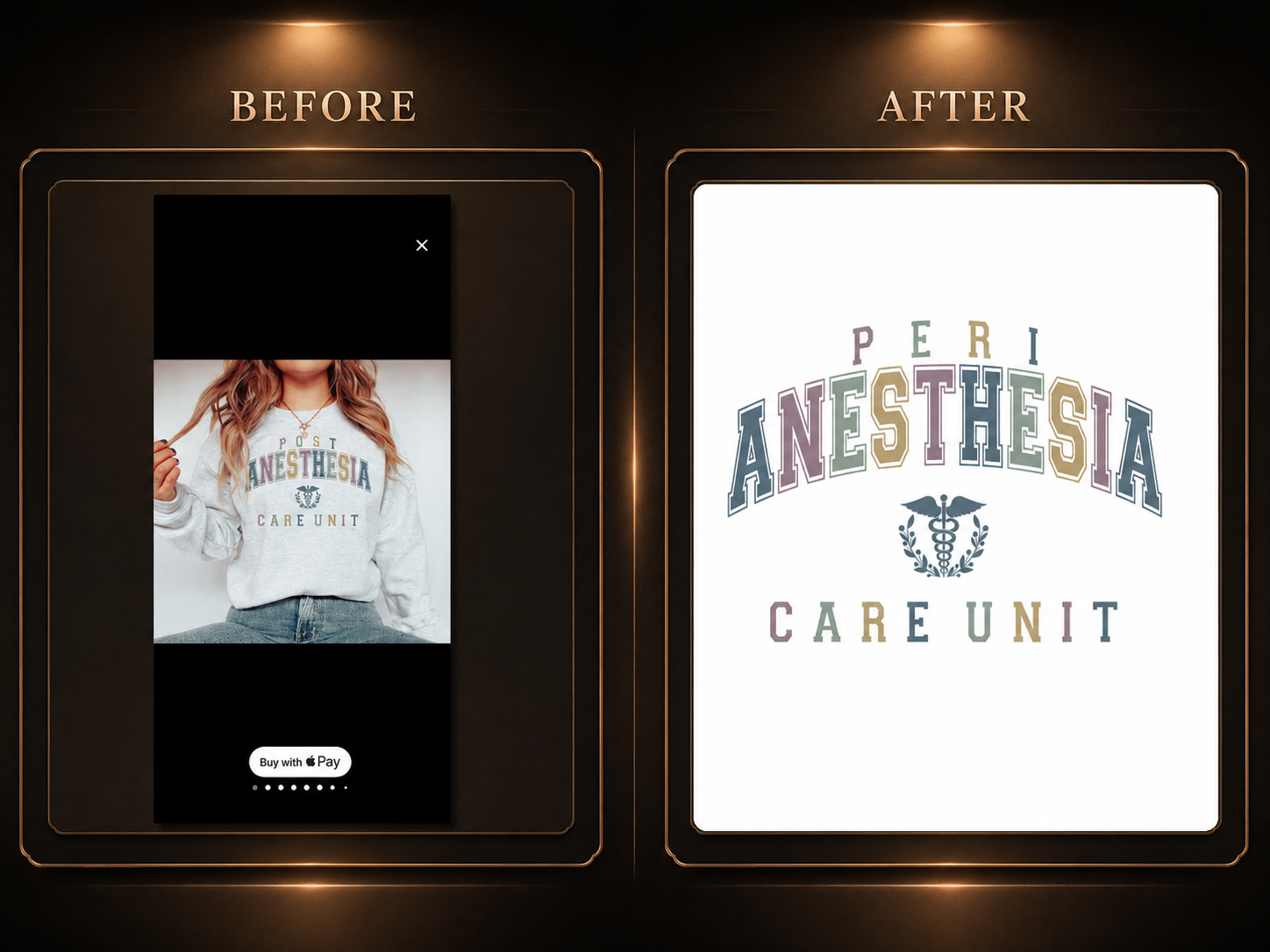 Complex vector conversion design portfolio item